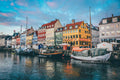 Kopenhagen in Dänemark. Hafenbecken. Tagestour Kurvenjagd.